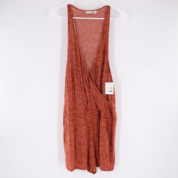 hinge Dresses & Skirts - NWT Hinge Nordstrom Dark Orange Boho Dress M